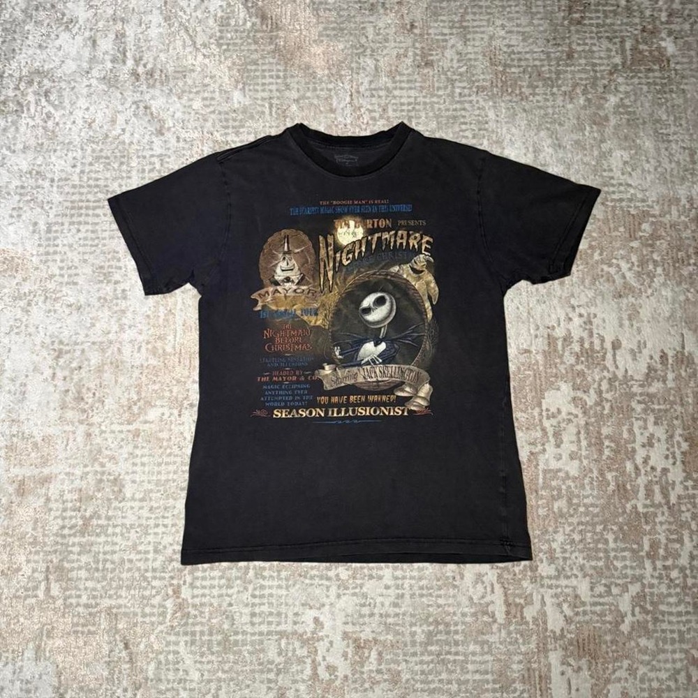 Disney The Nightmare Before Christmas Illusionist Jack Skellington Halloween Tee
